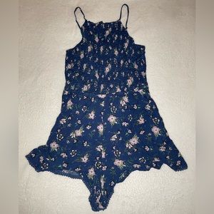 American Eagle Floral Romper
